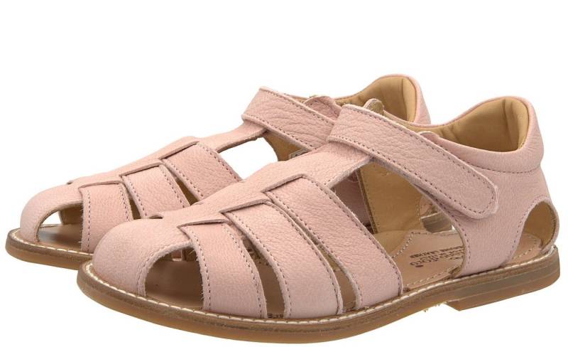 Zecchino d'Oro Zecchino d'Oro Sandalen Mädchen A31 3106 Leder Rosa Klett Sandalette von Zecchino d'Oro