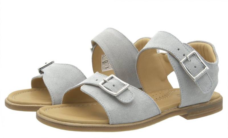 Zecchino d'Oro Zecchino d'Oro Sandalen Mädchen F21 5053 Leder Grau Sandalette von Zecchino d'Oro