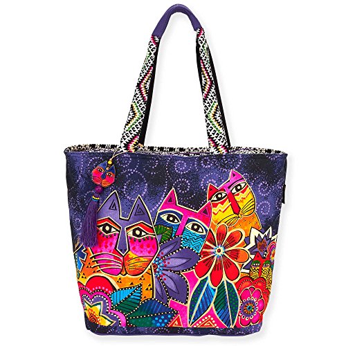 Laurel Burch Laurel's Garden Schultertasche von Zeckos