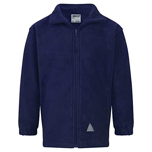 Zeco Unisex Polar-Fleecejacke, navy, 13 Jahre von Zeco