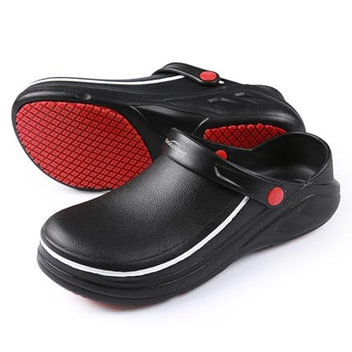 Zedazoom Chef Schuhe wasserdichte ölbeständige, leichte und stoßabsorbierende Herren- und Damengartenschuhe, geeignet für Gartenarbeit, Krankenhäuser, Lager und Restaurants. von Zedazoom