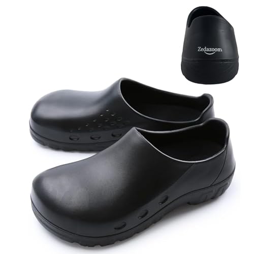 Zedazoom Küche Arbeitsschuhe Stahlzehe Smashproof Sicherheitsschuhe Männer Frauen Sind Geeignet Restaurants, Hotels, Küchen, Krankenhäuser, Catering-Service, Zahnärzte, Gärten und mehr. von Zedazoom