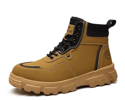 Zedazoom Sicherheitsschuhe Leichte Arbeitsschuhe Männer und Frauen Trainingsschuhe, Stahl Zehenschuhe Anti Rutsch und Verschleißfeste modische Schuhe von Zedazoom
