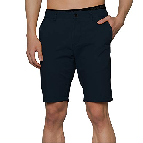 Zedelmaier Herren Kurze Modernhose aus Baumwolle Cuba Chino Shorts Kurze Hose Regular Bermudas Sommerhose Herrenshorts (Dunkelblau, 44) von Zedelmaier