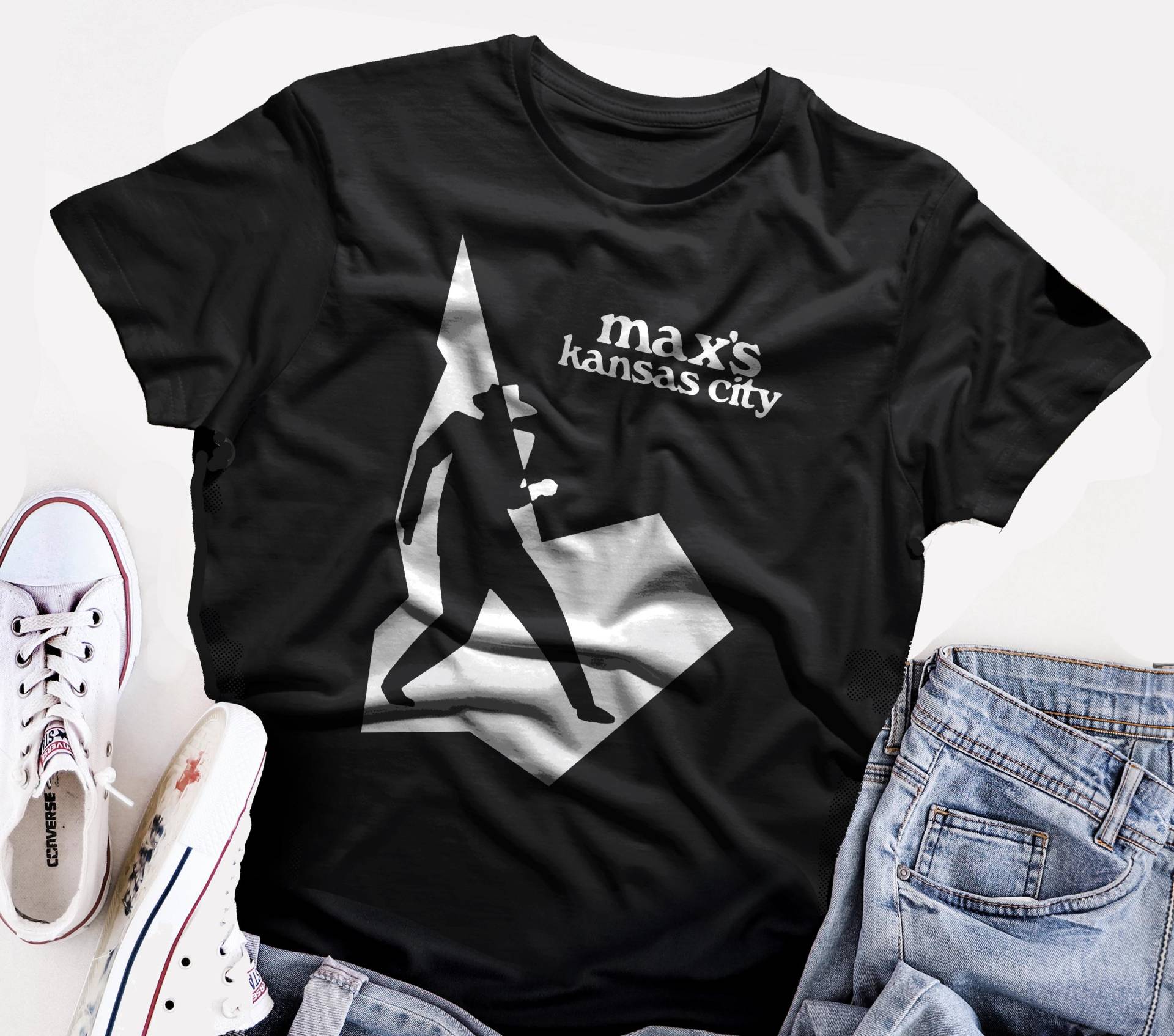 Max's Kansas City T-Shirt Kurzärmeliges Unisex-T-Shirt Max's Kansas City T-Shirt Kurzärmeliges Unisex-T-Shirt von ZeePress