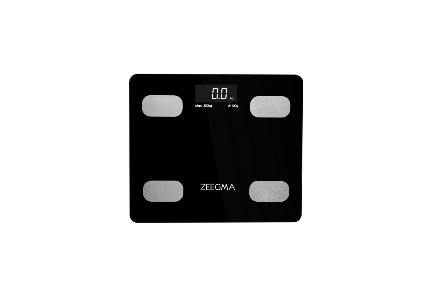 Zeegma Personenwaage GEWIT, 17 Körperparametern doppelt gehärtetes Glas 200 kg APP Zeegma Personenwaage GEWIT, 17 Körperparametern doppelt gehärtetes Glas 200 kg APP von Zeegma