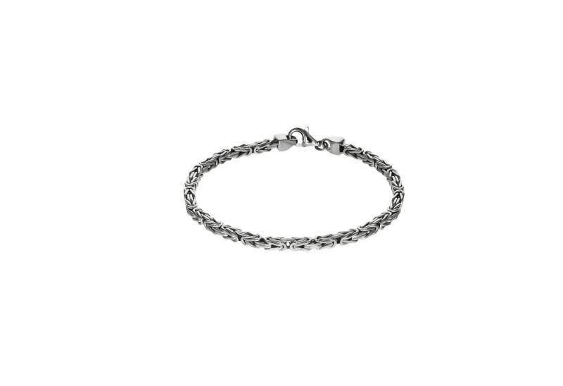 Zeeme Armband Silber 925 poliert Königskette 3mm breit von Zeeme