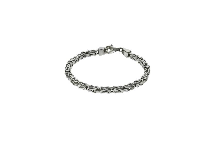 Zeeme Armband Silber 925 poliert Königskette 4mm breit von Zeeme