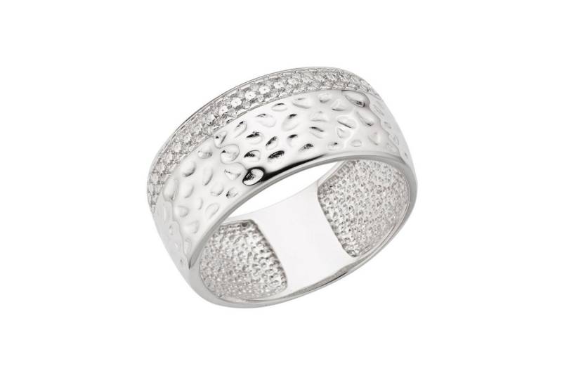 Zeeme Fingerring 925/- Sterling Silber Zirkonia weiß von Zeeme