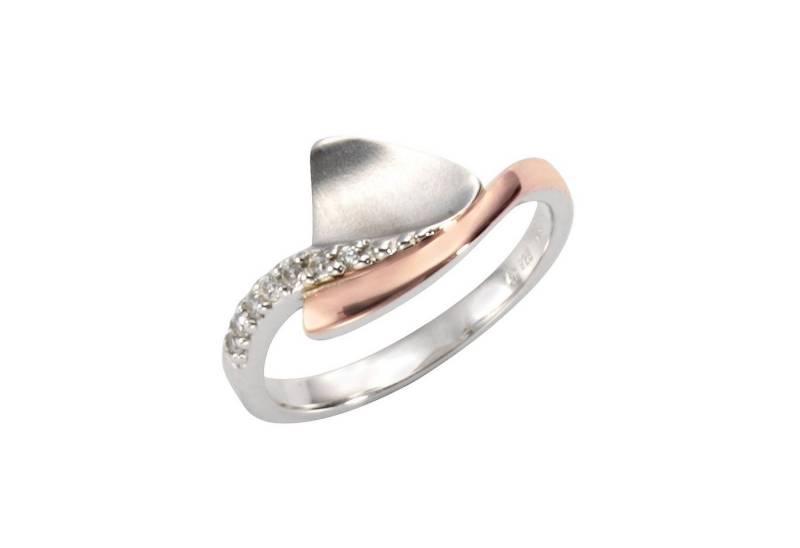 Zeeme Fingerring 925/- Sterling Silber rhod. Zirkonia von Zeeme