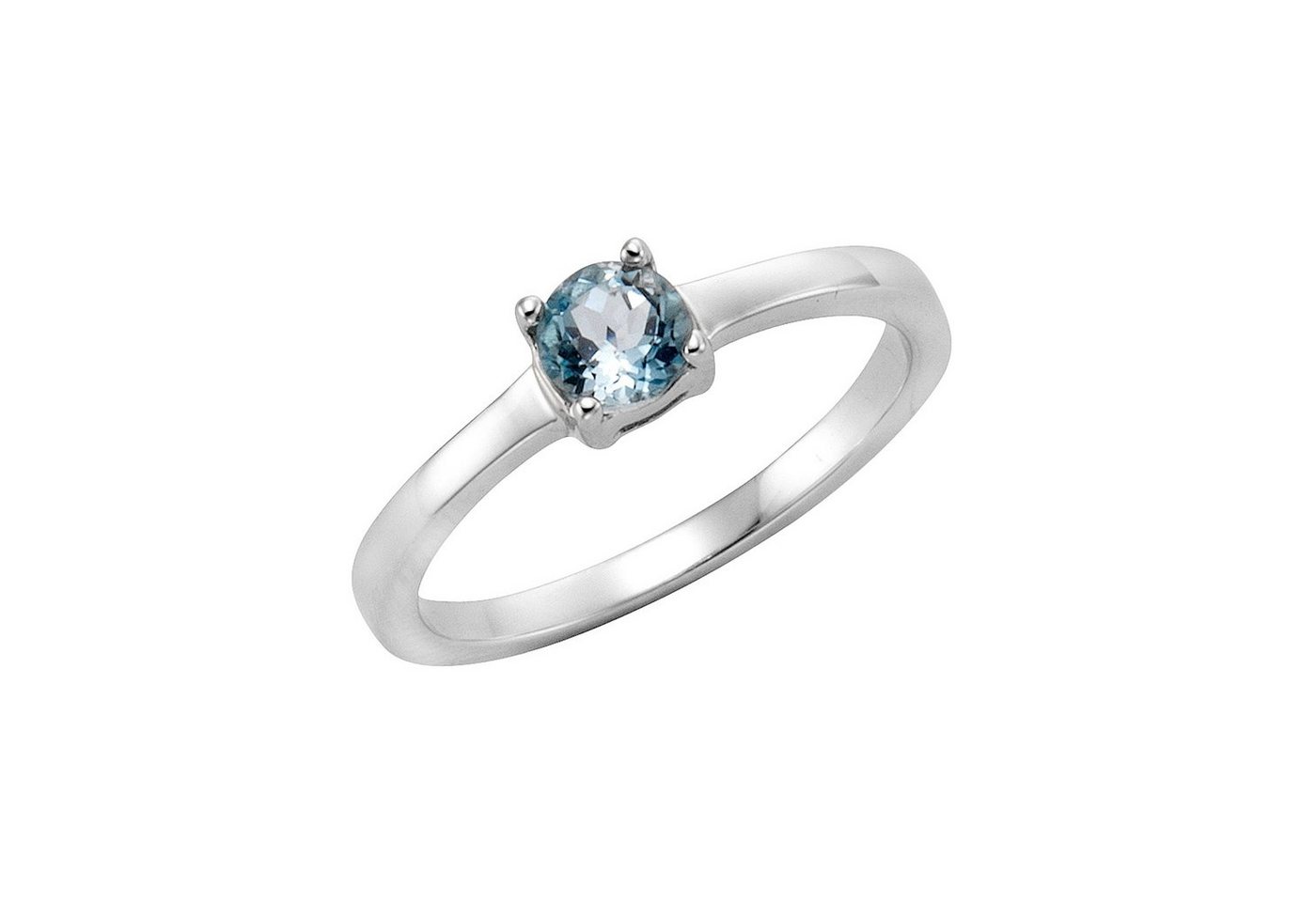 Zeeme Fingerring 925 Sterling Silber Blautopas, Ring von Zeeme