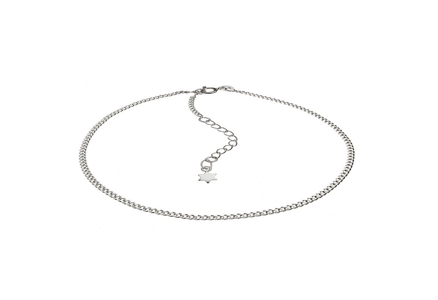 Zeeme Fußkette 925 Silber Stern Motiv von Zeeme