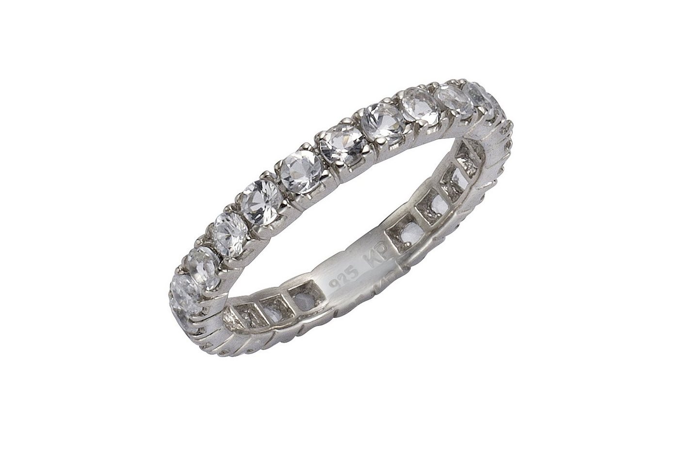 Zeeme Fingerring 925/- Sterling Silber Weißtopas von Zeeme