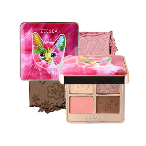 Zeesea - Colorful Animal Four-Color Eyeshadow - 3.5g - X02 Zeesea - Colorful Animal Four-Color Eyeshadow - 3.5g - X02 von Zeesea