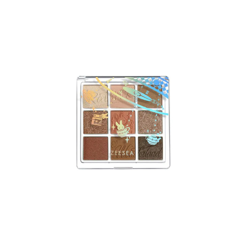 Zeesea - Nine-Color Stunning Crystal Eyeshadow Palette - 10g - J11 Caramel Chestnut Zeesea - Nine-Color Stunning Crystal Eyeshadow Palette - 10g - J11 Caramel Chestnut von Zeesea
