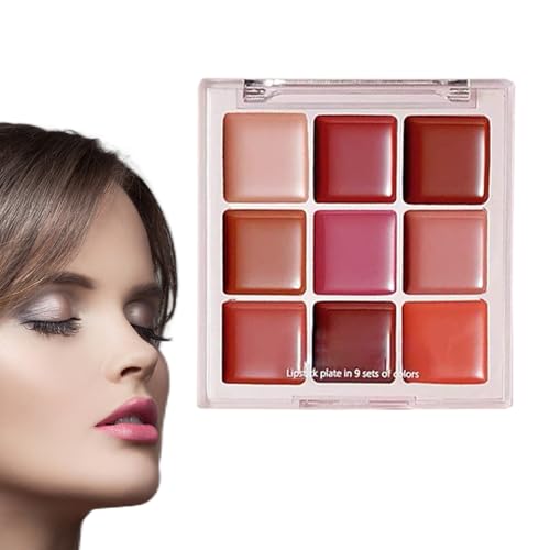 Zegaqae Lippen Palette | Farben Lipgloss für die Frauen | Wasserdicht Lang Anhaltend Voluminisierend Feuchtigkeitsspendend für Täglichen Gebrauch Party Makeup und Teenager Mädchen von Zegaqae