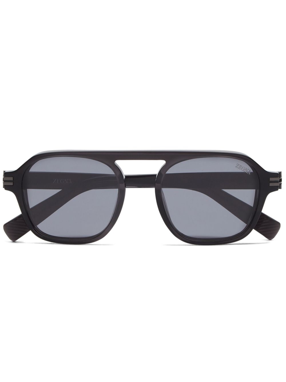 Zegna Aurora II Pilotenbrille - Grau von Zegna