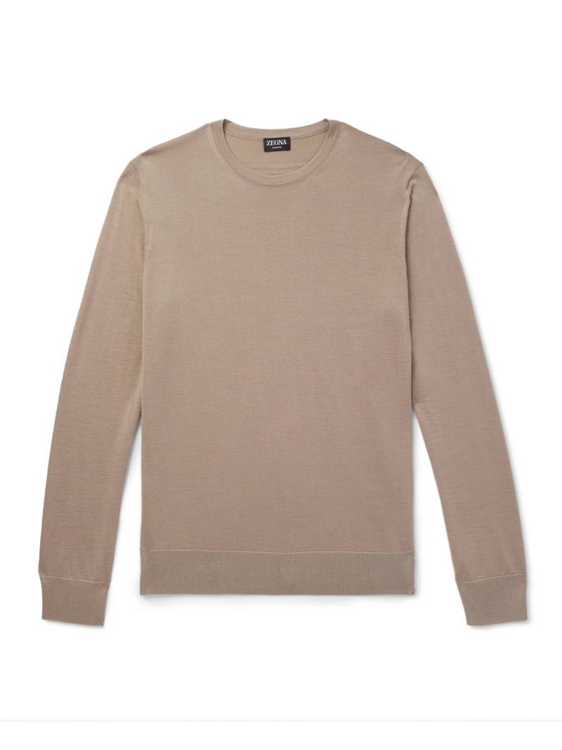 Zegna - Cashseta Sweater - Men - Neutrals - IT 46 von Zegna