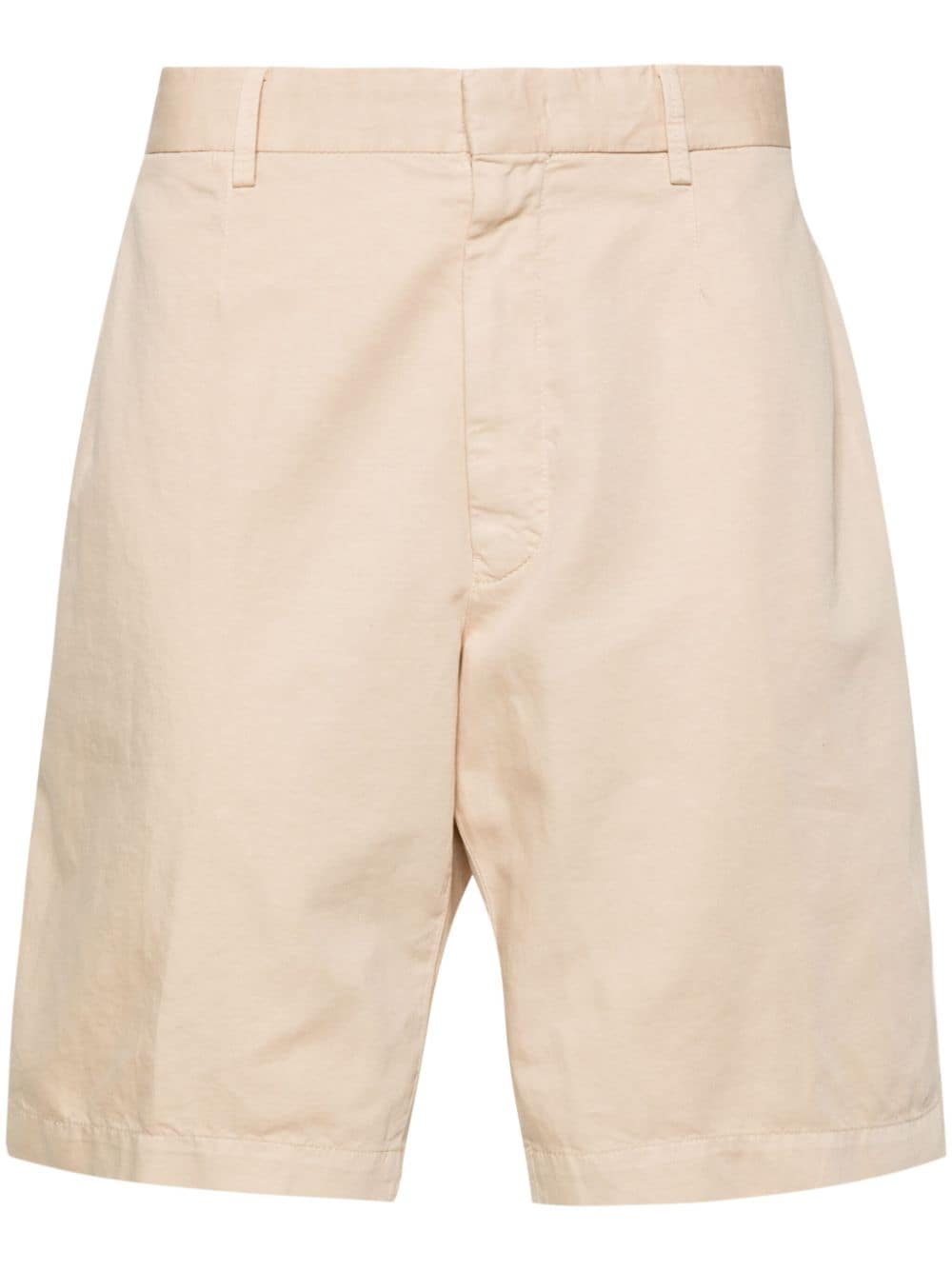 Zegna Chino-Shorts mit weitem Bein - Nude von Zegna