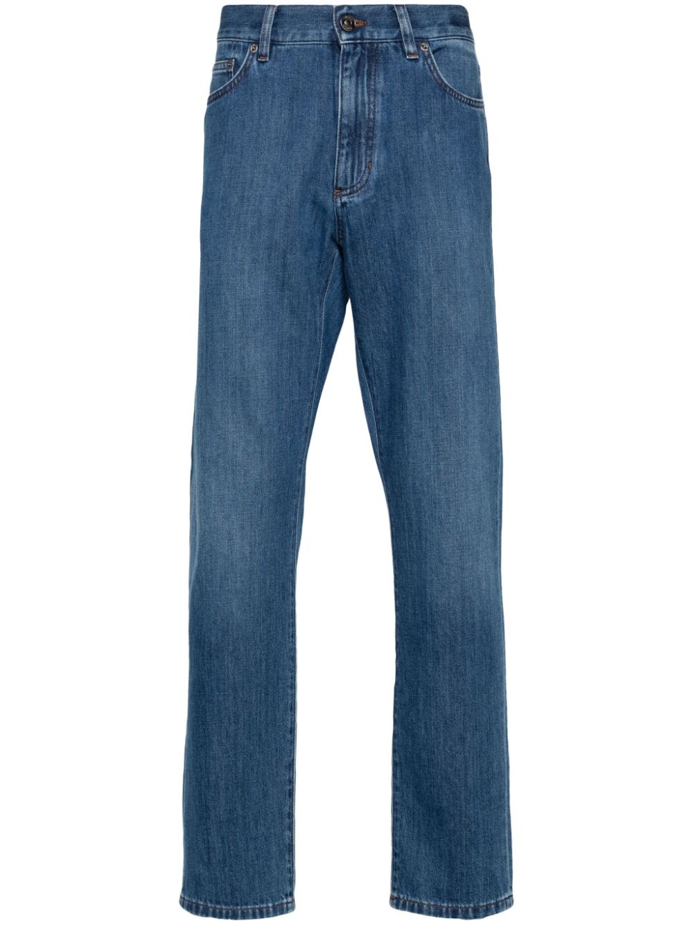 Zegna City Slim-Fit-Jeans - Blau von Zegna