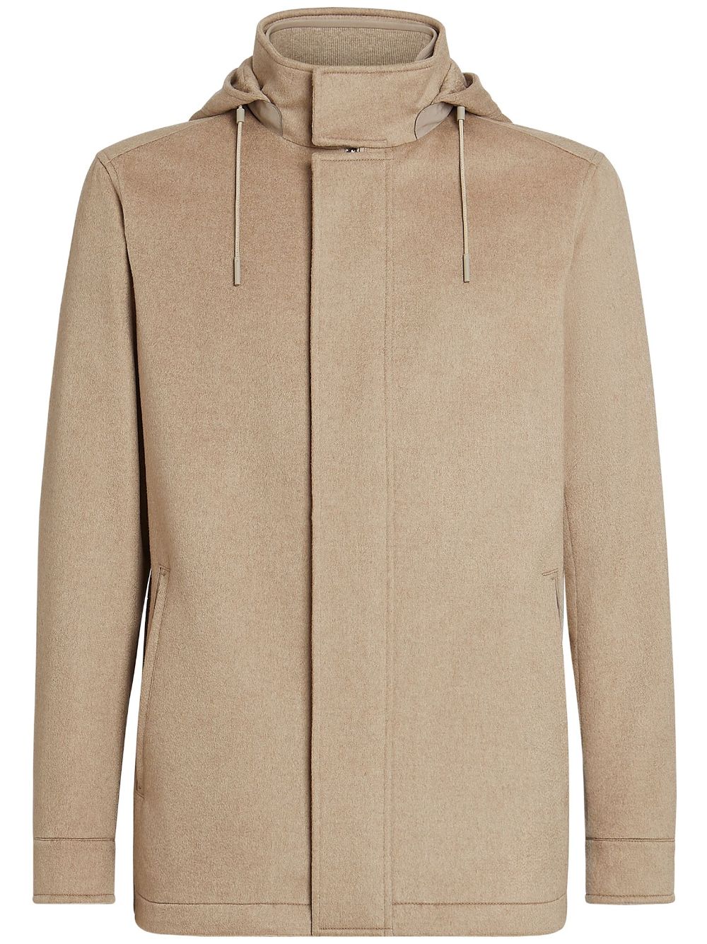 Zegna Elements Cima Oasi Jacke aus Kaschmir - Nude von Zegna