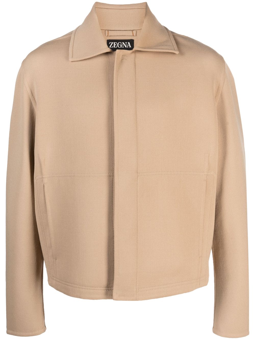 Zegna Klassische Hemdjacke - Nude von Zegna