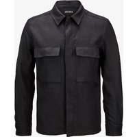 Zegna  - Leinen-Shirtjacket | Herren (M) von Zegna