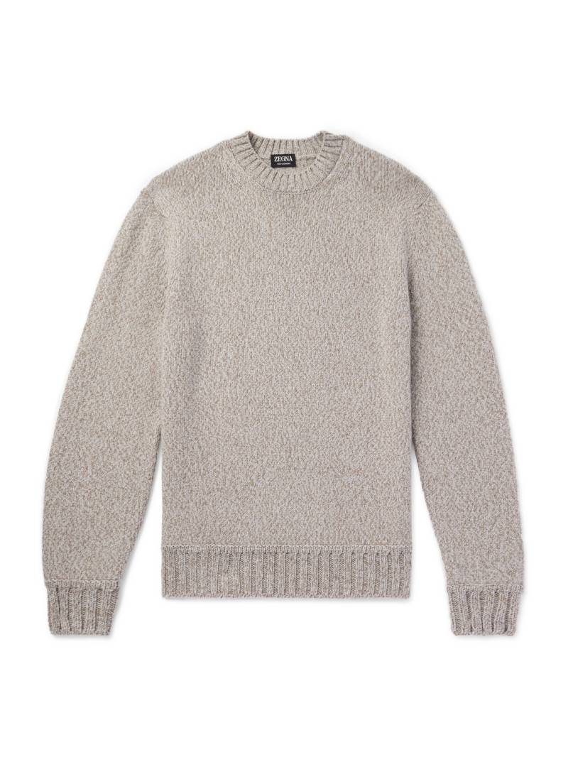 Zegna - Oasi Cashmere Sweater - Men - Neutrals - IT 52 von Zegna