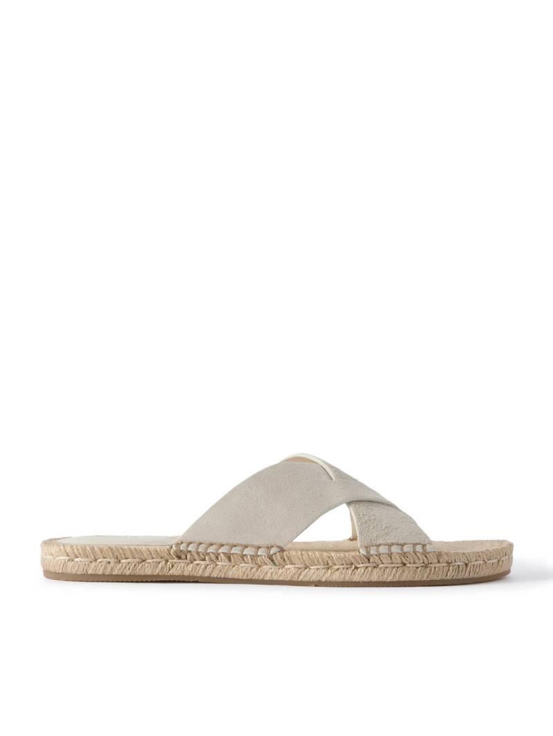 Zegna - Panarea Suede Sandals - Men - Neutrals - UK 6 Zegna - Panarea Suede Sandals - Men - Neutrals - UK 6 von Zegna