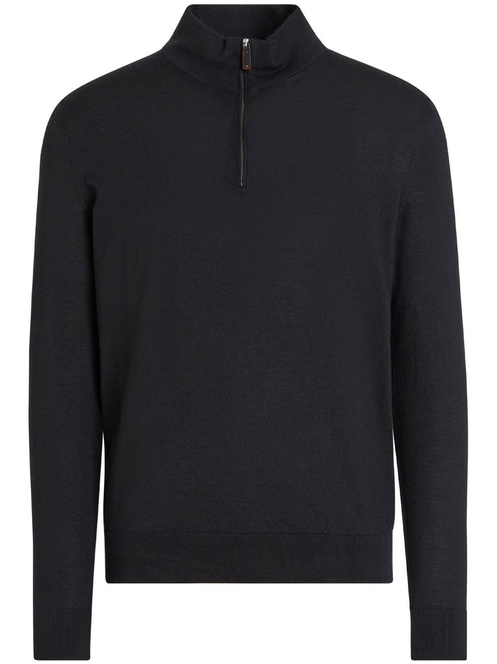 Zegna Pullover mit Stehkragen - Schwarz von Zegna