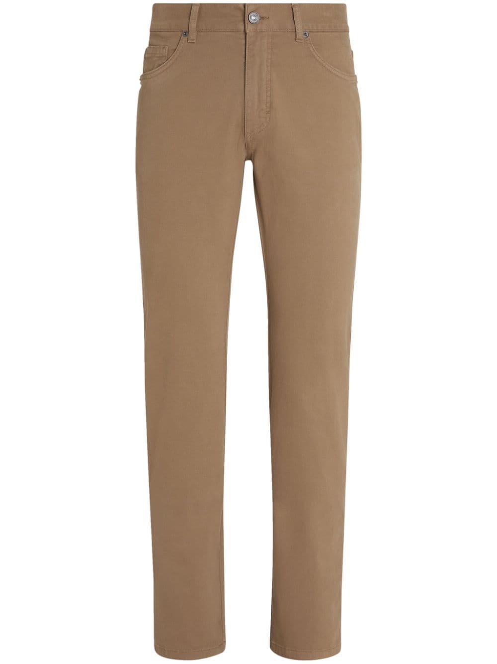 Zegna Roccia Slim-Fit-Jeans - Nude von Zegna