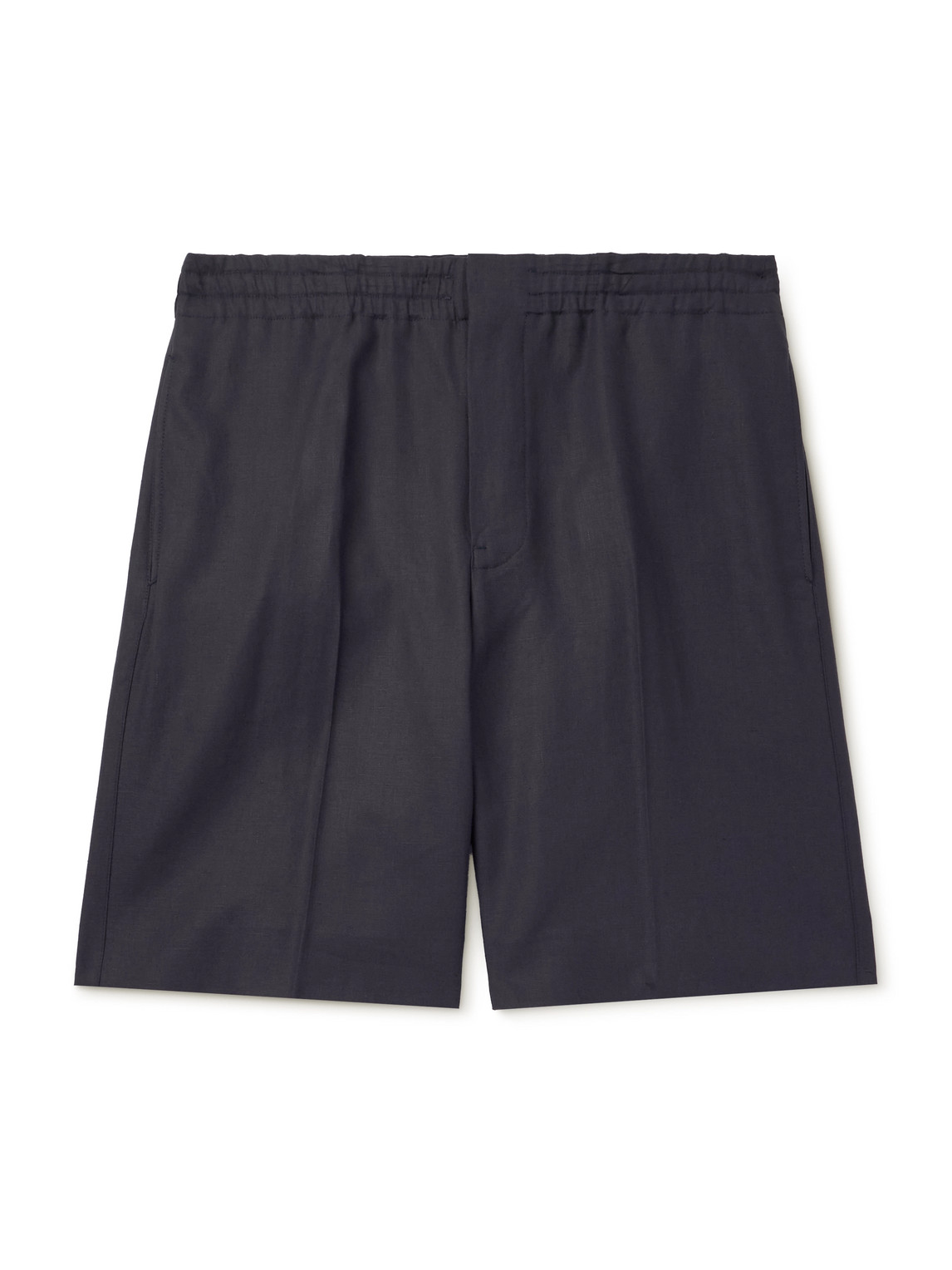 Zegna - Straight-Leg Linen Shorts - Men - Blue - IT 48 Zegna - Straight-Leg Linen Shorts - Men - Blue - IT 48 von Zegna