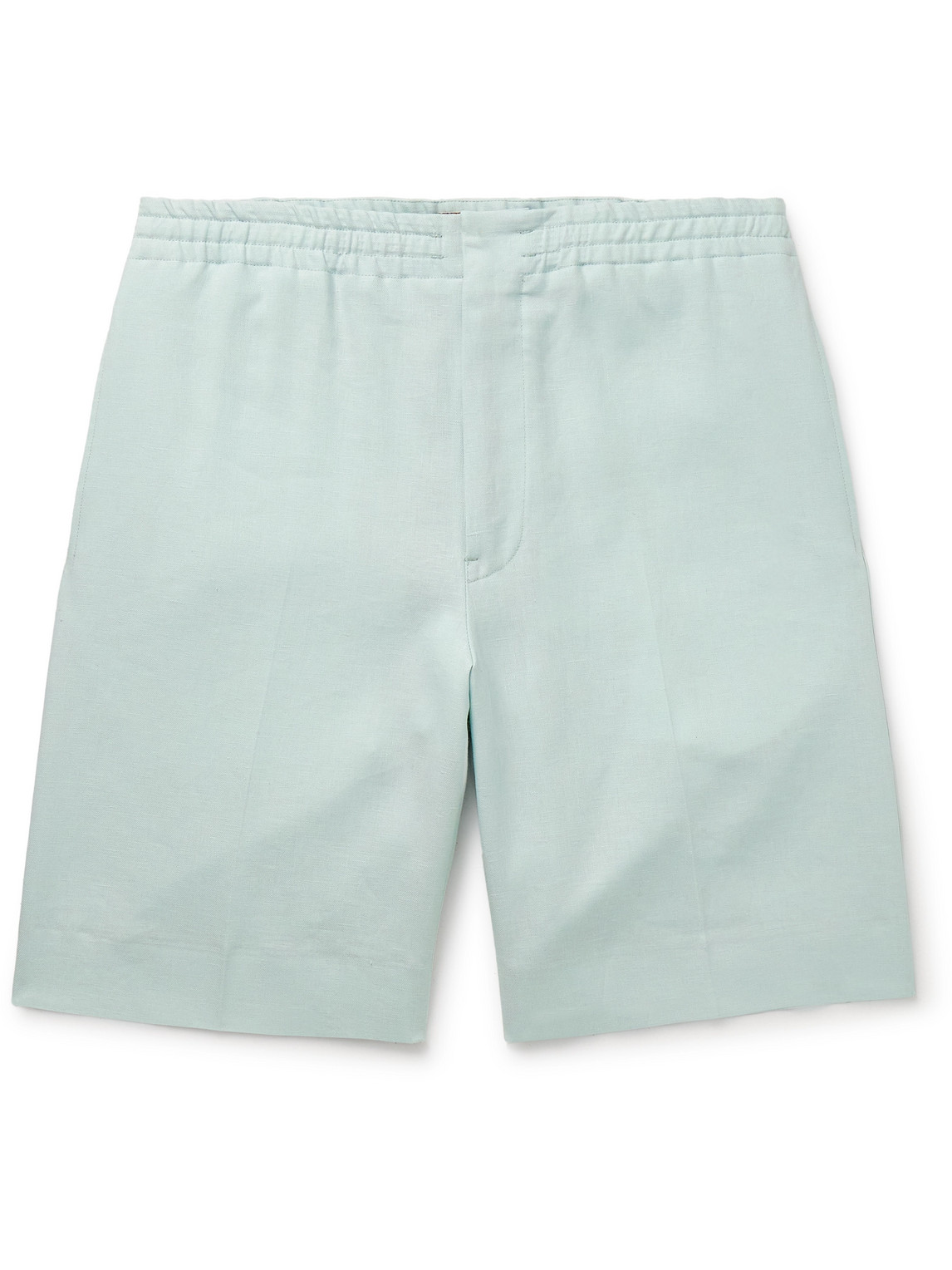 Zegna - Straight-Leg Linen Shorts - Men - Blue - IT 52 Zegna - Straight-Leg Linen Shorts - Men - Blue - IT 52 von Zegna