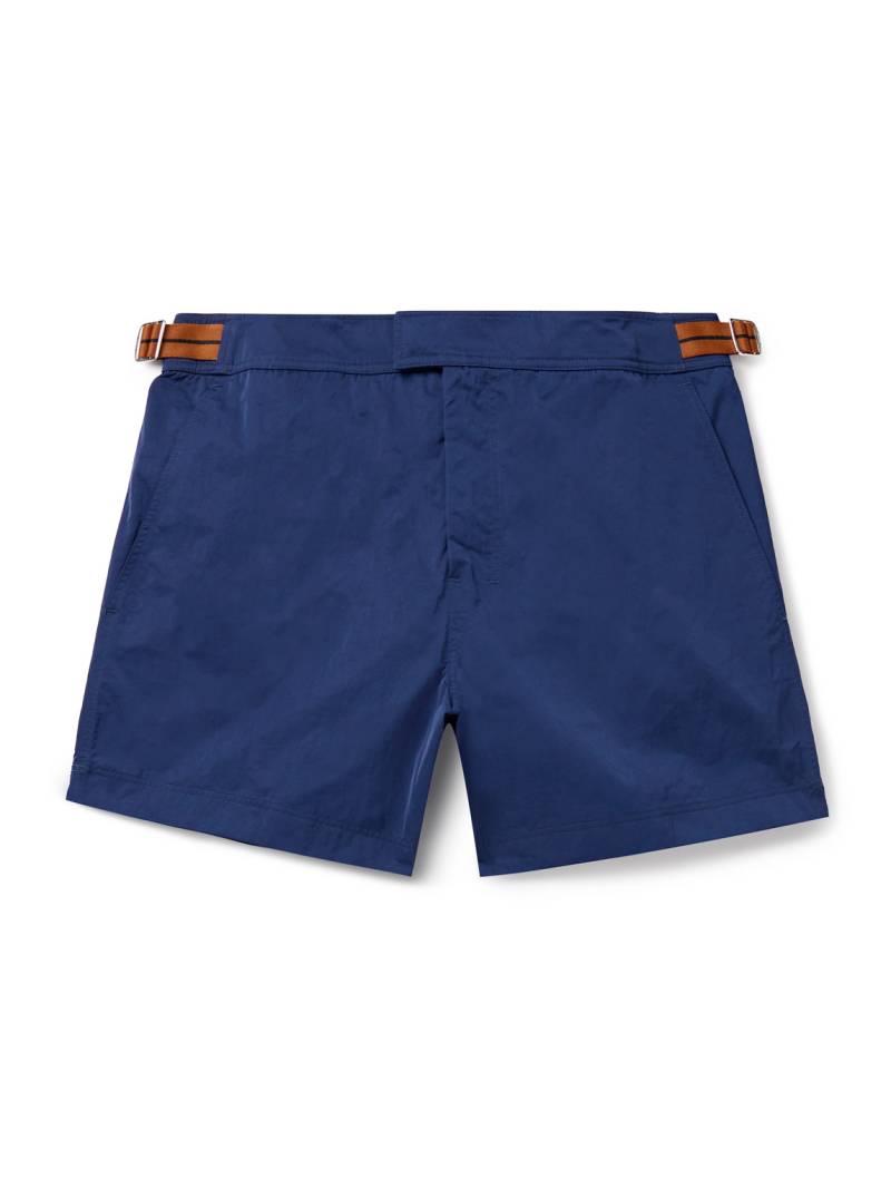 Zegna - Straight-Leg Mid-Length Swim Shorts - Men - Blue - XL Zegna - Straight-Leg Mid-Length Swim Shorts - Men - Blue - XL von Zegna