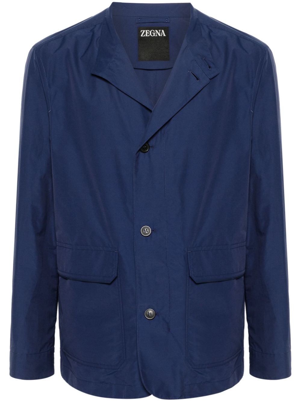 Zegna Strukturierte Hemdjacke - Blau von Zegna