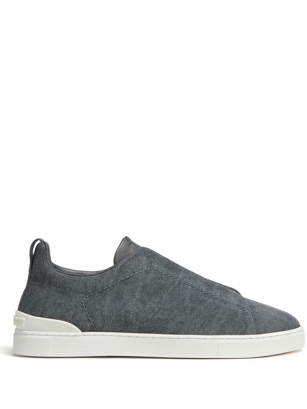 Zegna Triple Stitch Sneakers - Blau von Zegna