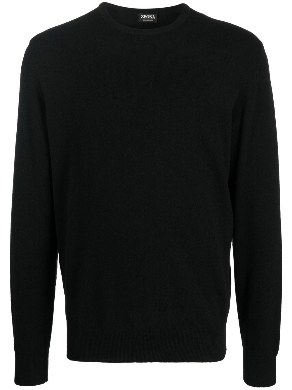 Zegna Kaschmirpullover mit Rundhalsausschnitt - Schwarz von Zegna