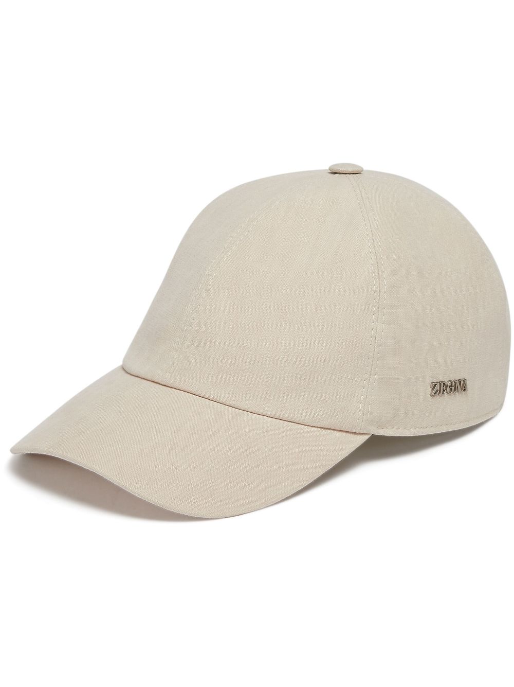 Zegna Baseballkappe mit Logo - Nude von Zegna