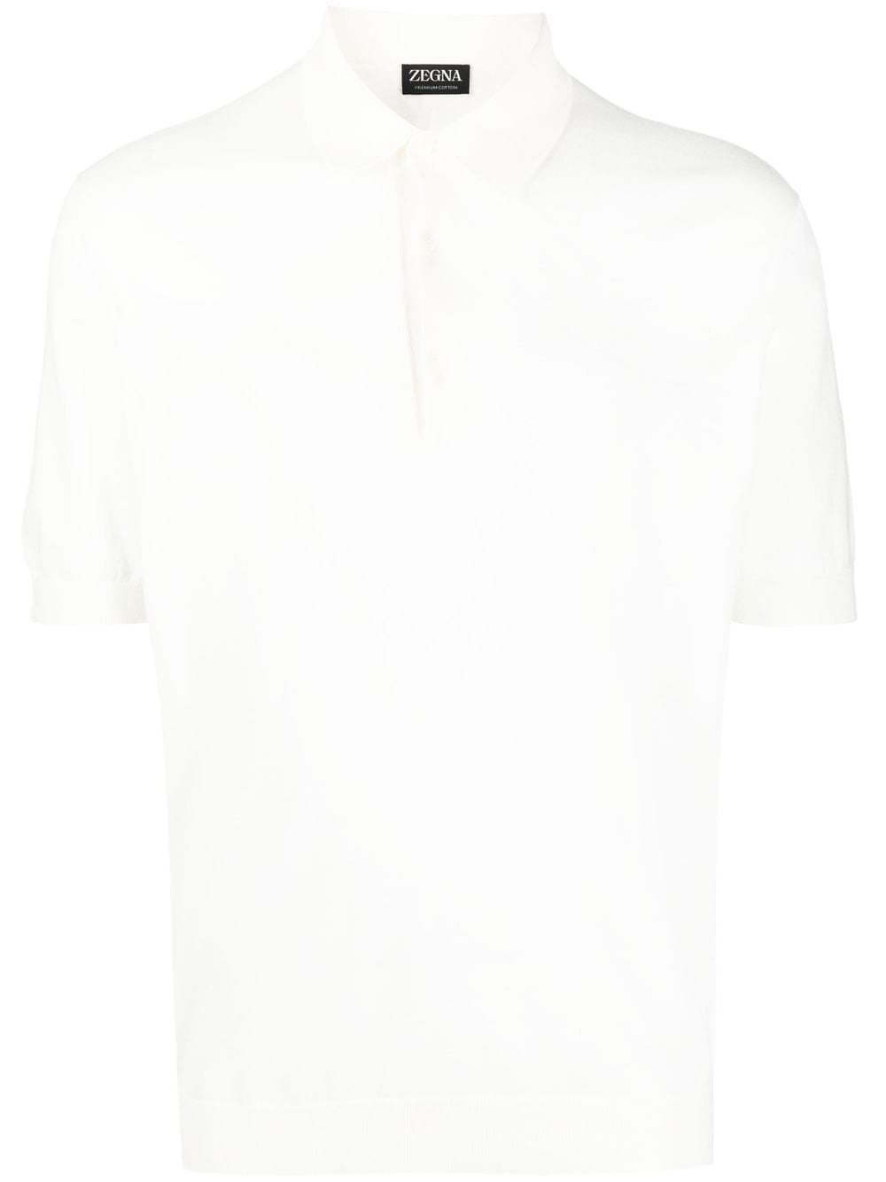 Zegna Klassisches Poloshirt - Weiß von Zegna