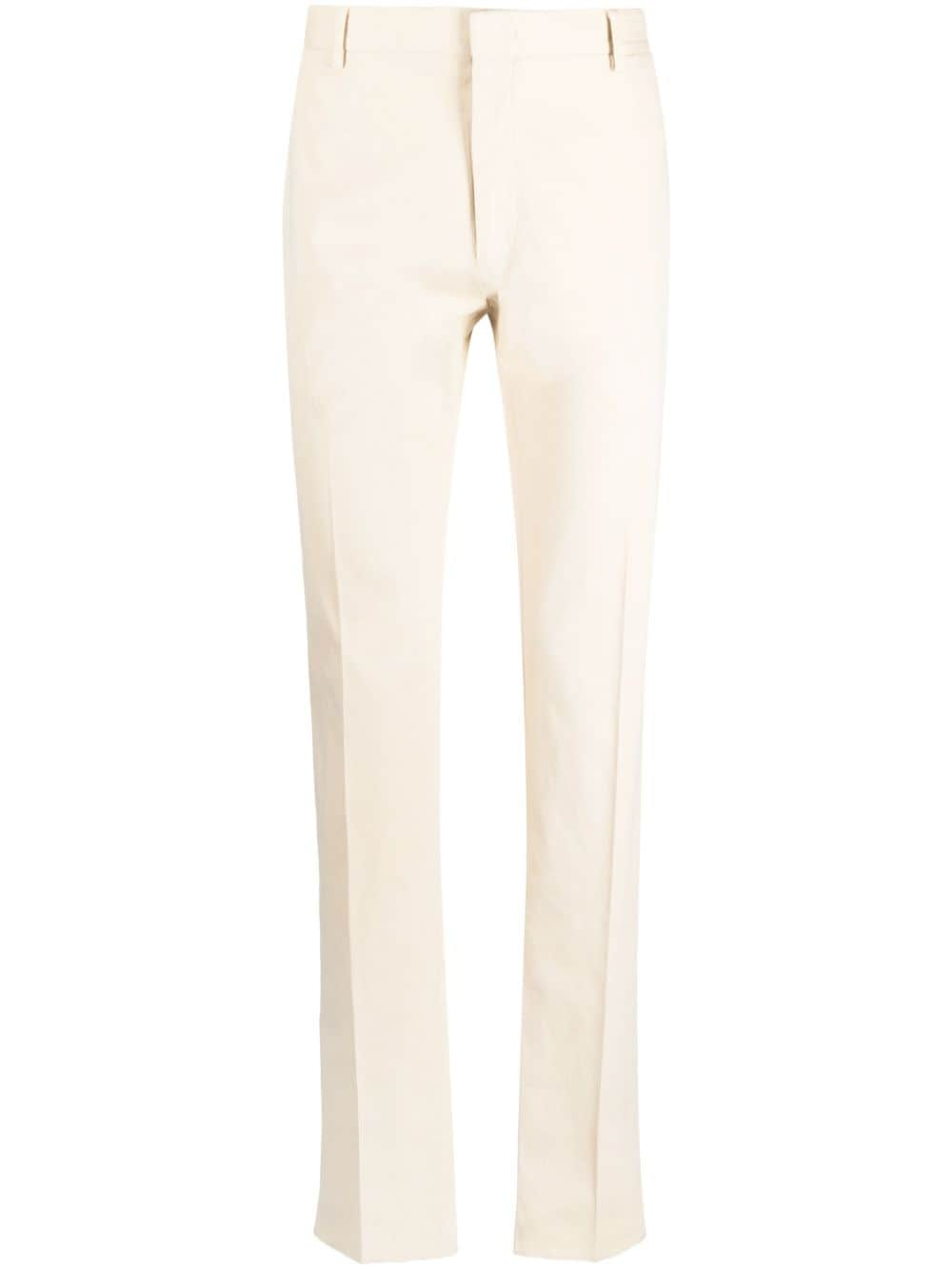 Zegna Klassische Slim-Fit-Hose - Nude von Zegna