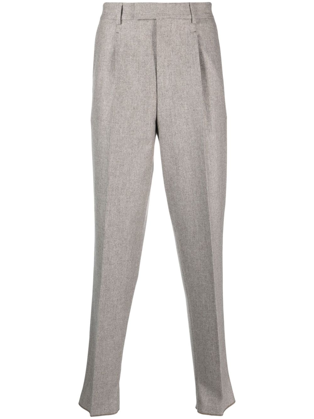 Zegna Klassische Tapered-Chino - Grau von Zegna