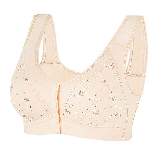 Zeiayuas BH Damen Ohne Bügel Push Up Sport BHS Bügelloser Schlaf Bralette Klassische Nahtloser Bügelloser BHS Starker Halt Bra Minimizer Seamless BH Bequem Yoga Bra Gepolstert Spitzen Bustier von Zeiayuas