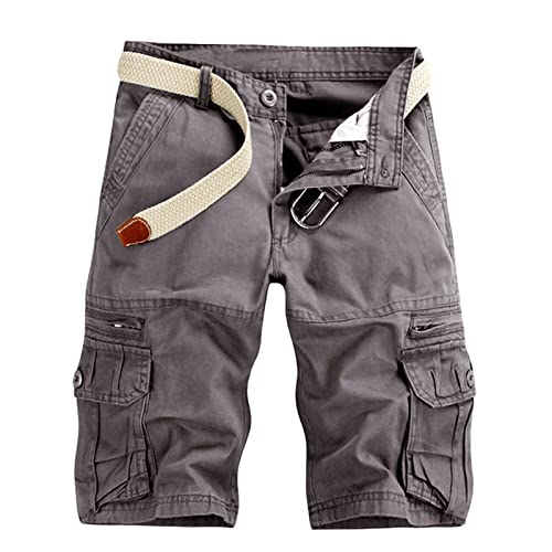 Zeiayuas Cargo Shorts Herren GroßE GrößEn Leicht Bermuda Shorts Stretch Cargo Hosen Sport Relaxed Fit Hose Mit Multi Taschen Outdoor Arbeitshose Sommer LäSsig Cargohose Bequem MäNner Freizeithose von Zeiayuas