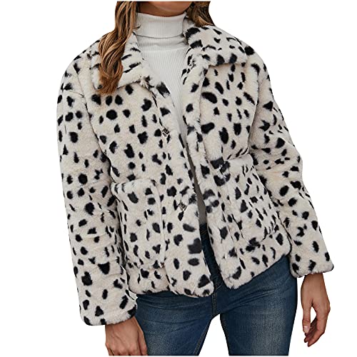 Zeiayuas Kunstfell Mantel Dalmatiner Pelzmantel Damen Elegant Pelzmantel Damen Wintermantel Plüschjacke Pelzmantel Damen Wintermantel Plüschjacke Winterjacke Damen Warm Mantel Plüschjacke Zeiayuas Kunstfell Mantel Dalmatiner Pelzmantel Damen Elegant Pelzmantel Damen Wintermantel Plüschjacke Pelzmantel Damen Wintermantel Plüschjacke Winterjacke Damen Warm Mantel Plüschjacke von Zeiayuas
