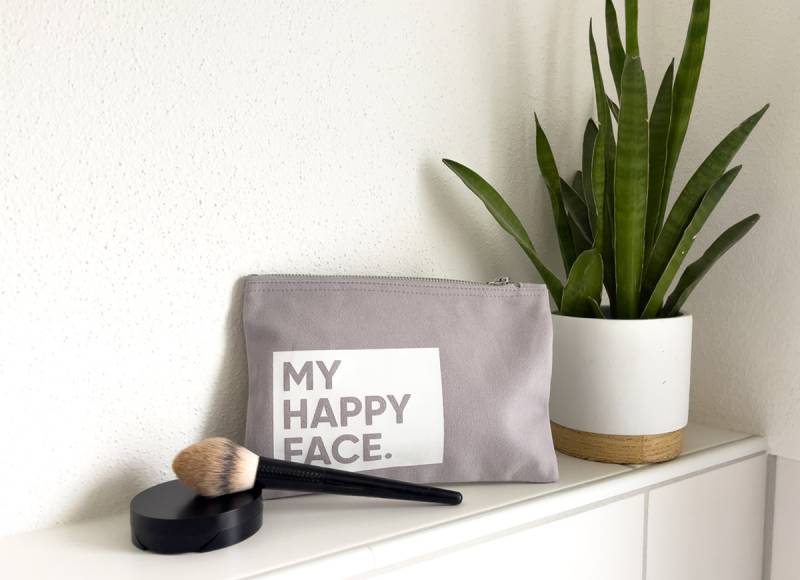 Kosmetiktasche "My Happy Face" | Personalisiert Tasche Kosmetiktasche "My Happy Face" | Personalisiert Tasche von ZeigeC