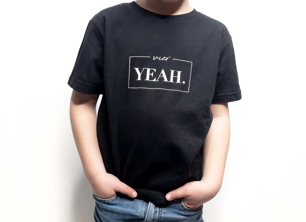 T-Shirt Kids "Yeah" | Geburtstagsshirt Geschenk T-Shirt Kids "Yeah" | Geburtstagsshirt Geschenk von ZeigeC