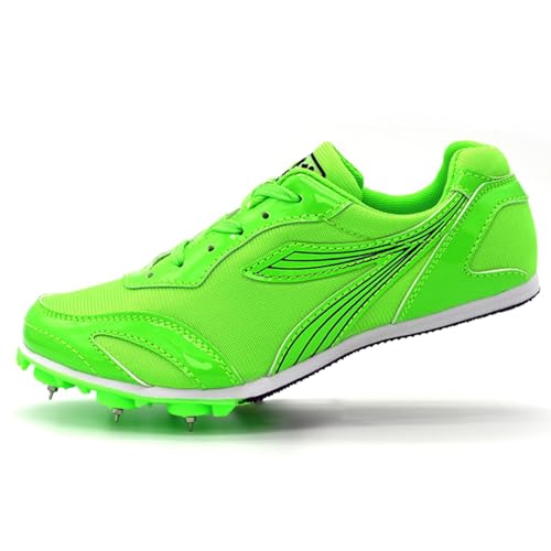 Zeihyeurus Leichtathletik Herren-Mittelstrecken-Laufschuhe Unisex-Leichtathletikschuhe Leichtathletik Spike Schuhe Track Spike Schuhe rutschfeste VerschleißFest Gelten Jungen MäDchen Damen Herren von Zeihyeurus