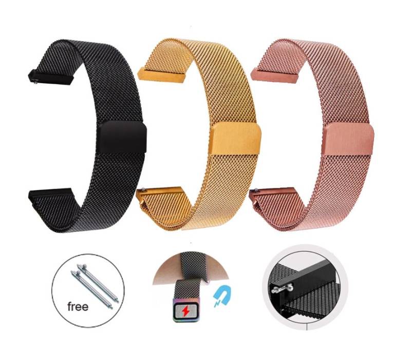 Milanese Edelstahlarmband Mit Magnetverschluss von ZeikanShop