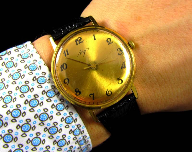 Vintage Lutscher Armbanduhr 1960Er Jahre Udssr, 23 Jewels von ZeikanShop