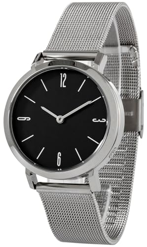 Zeit-Bar Funk-Armbanduhr Damen, mit Maschenmetallband von Zeit-Bar